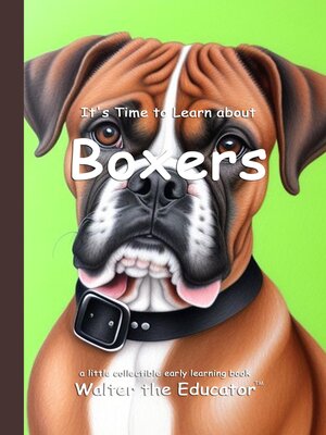 cover image of It's Time to Learn About Boxers